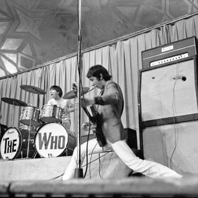 The Who perform at Fyens Forum in Odense, Denmark on June 7, 1966