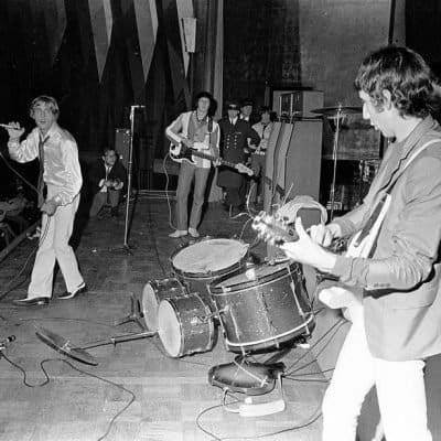 The Who perform at Fyens Forum in Odense, Denmark on June 7, 1966
