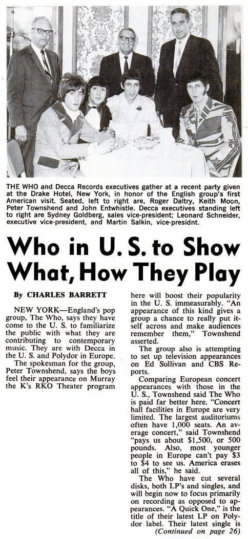 Billboard article from April 8, 1967