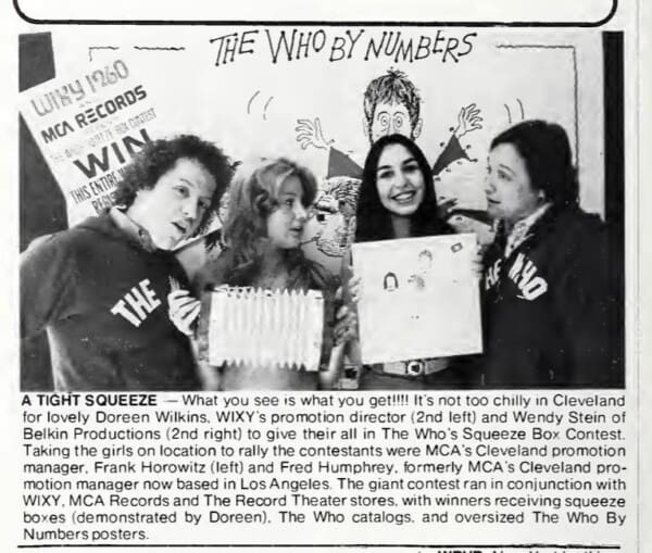 Cashbox magazine photo from February 14, 1976 issue