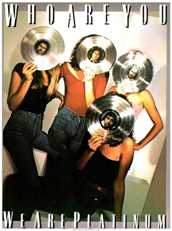 Billboard magazine ad for Who Are You