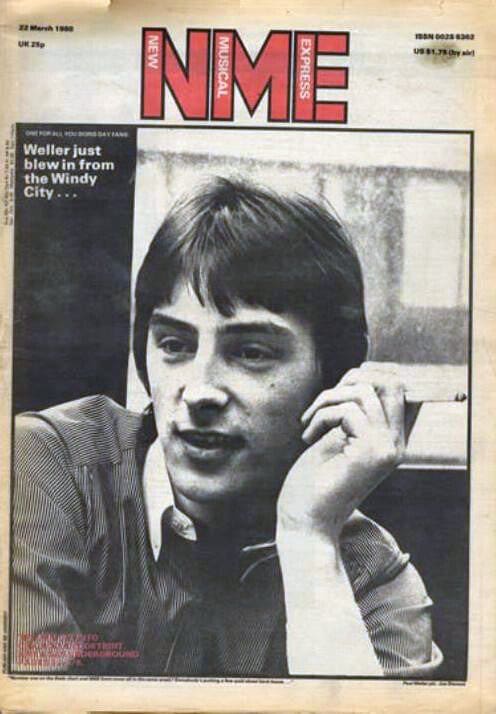 Cover of the March 22, 1980 issue of New Musical Express