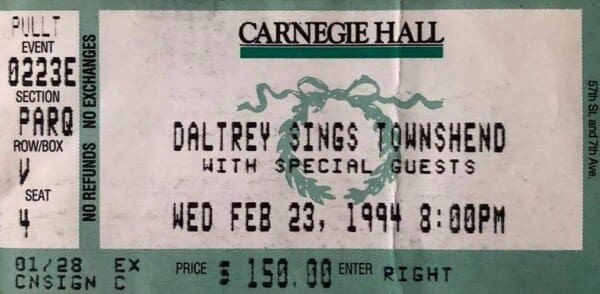 Ticket from