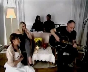 Screengrab of Pete Townshend performing 