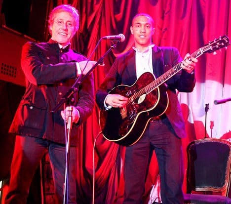 Photo of Roger Daltrey performing on February 26, 2009