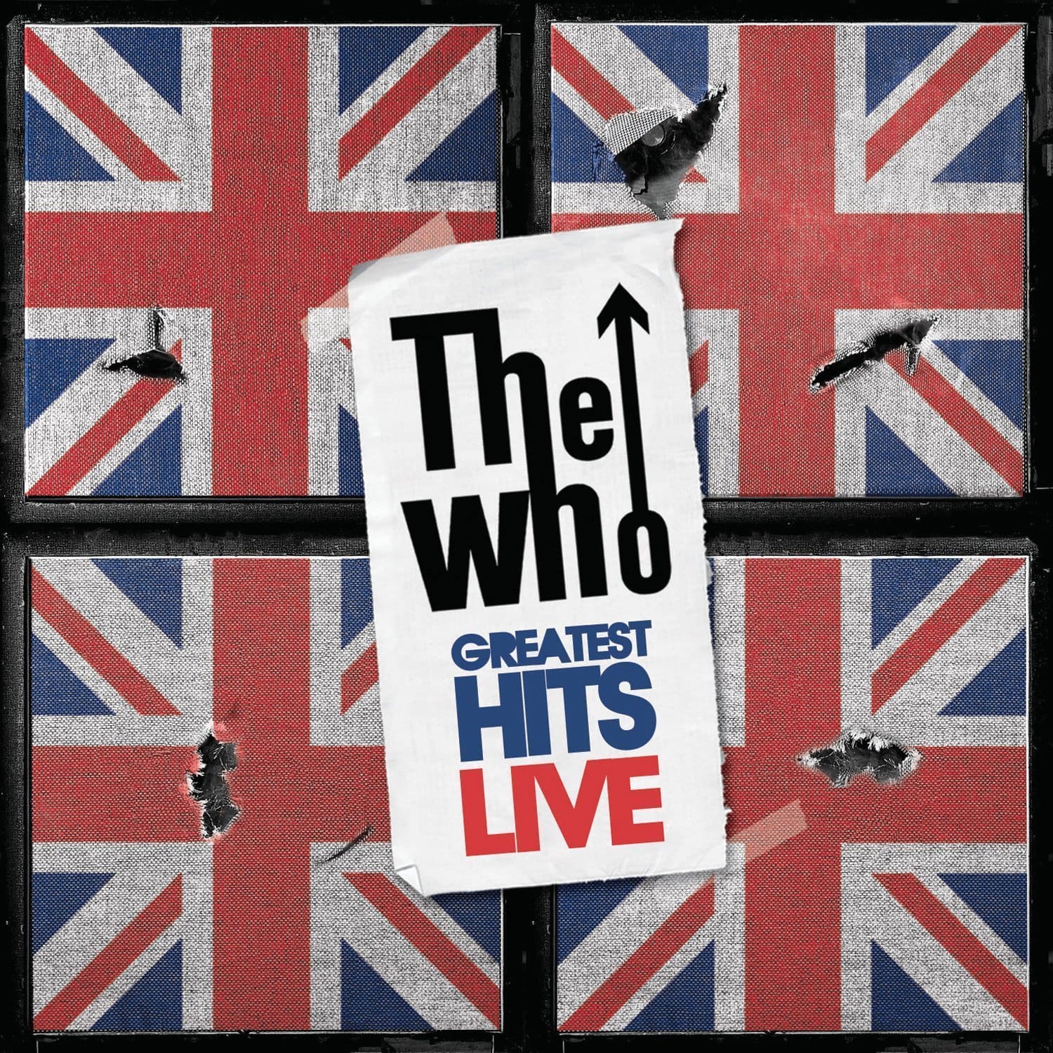 Cover of The Who's "The Who Greatest Hits Live" album