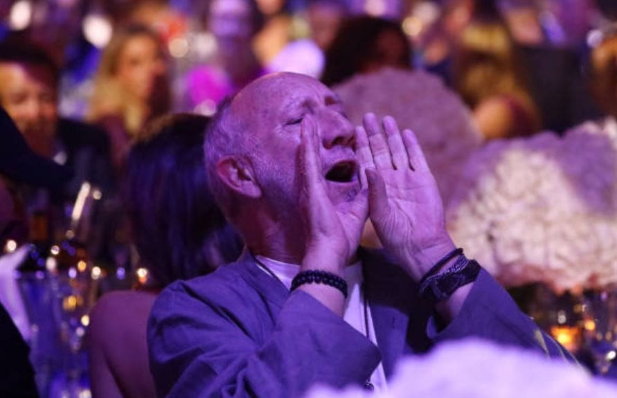 Pete Townshend at “Midsummer Party” hosted by Elton John on July 24, 2019