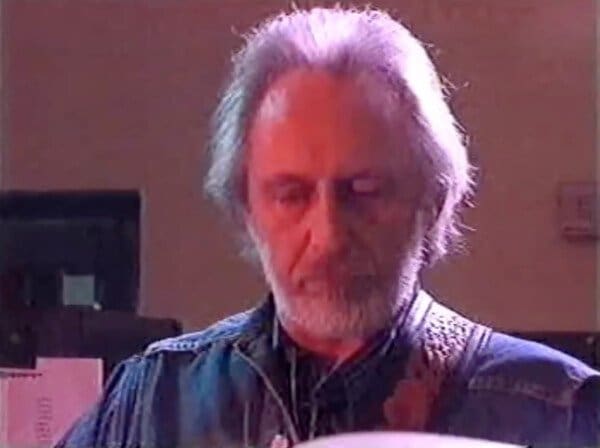 Screengrab of John Entwistle playing with the Stowaways