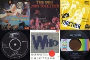 The "Join Together" single from various countries