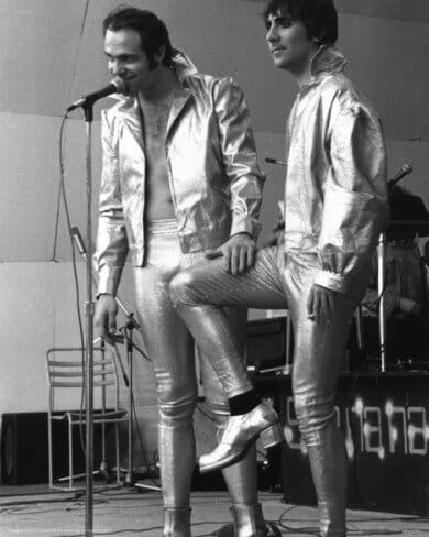 Keith Moon with She Na Na in 1972