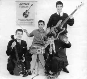 Keith Moon in his first band, "Mark Twain and the Strangers"