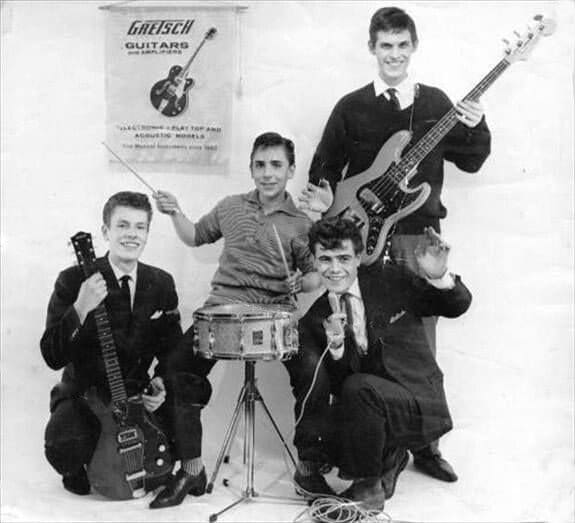 Keith Moon in his first band, 