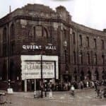 Photo of Queens Hall as it once was (now a parking lot)