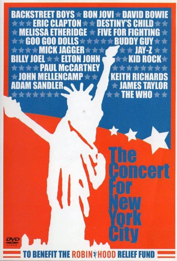 The Concert For New York City DVD cover