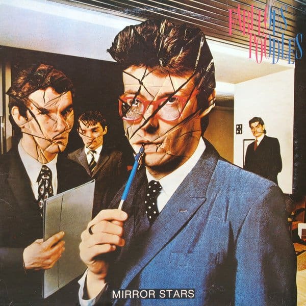 Cover of The Fabulous Poodles' LP Mirror Stars