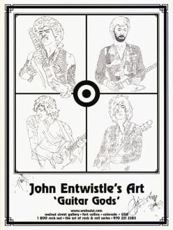 Flyer for Walnut Street Gallery